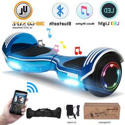 Led Hoverheart Ul2272 Self Balancing Chrome Blue + Bag
