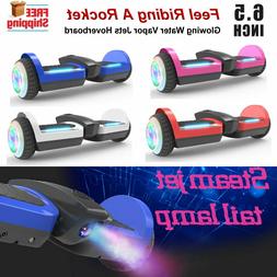With Glowing Water Vapor Jets & Led Flash Wheel
