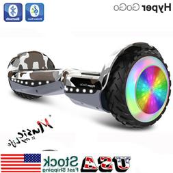 Hyper Gogo 6.5" Off Road Electric Self Balancing LED Scooter
