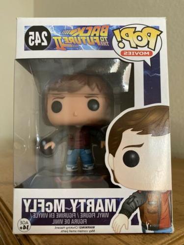 Funko POP Back to the Future MARTY McFLY w/Hoverboard #245 F