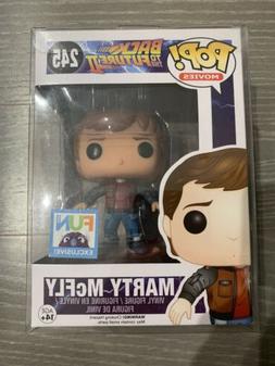 Funko POP Back to the Future MARTY McFLY w/Hoverboard #245 F